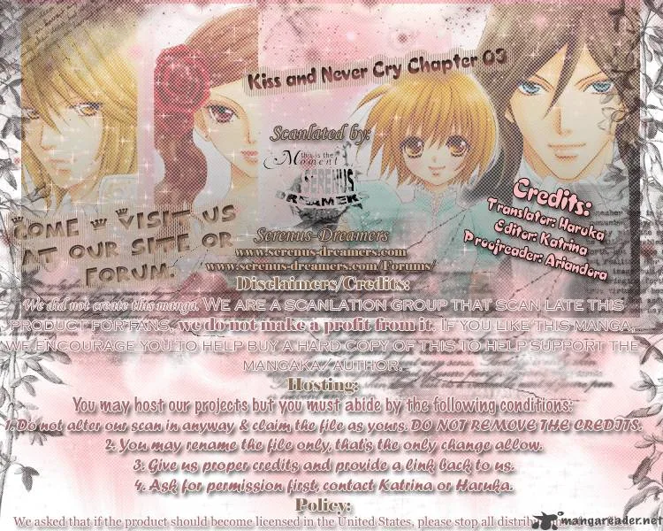 Kiss & Never Cry Chapter 3 page 1