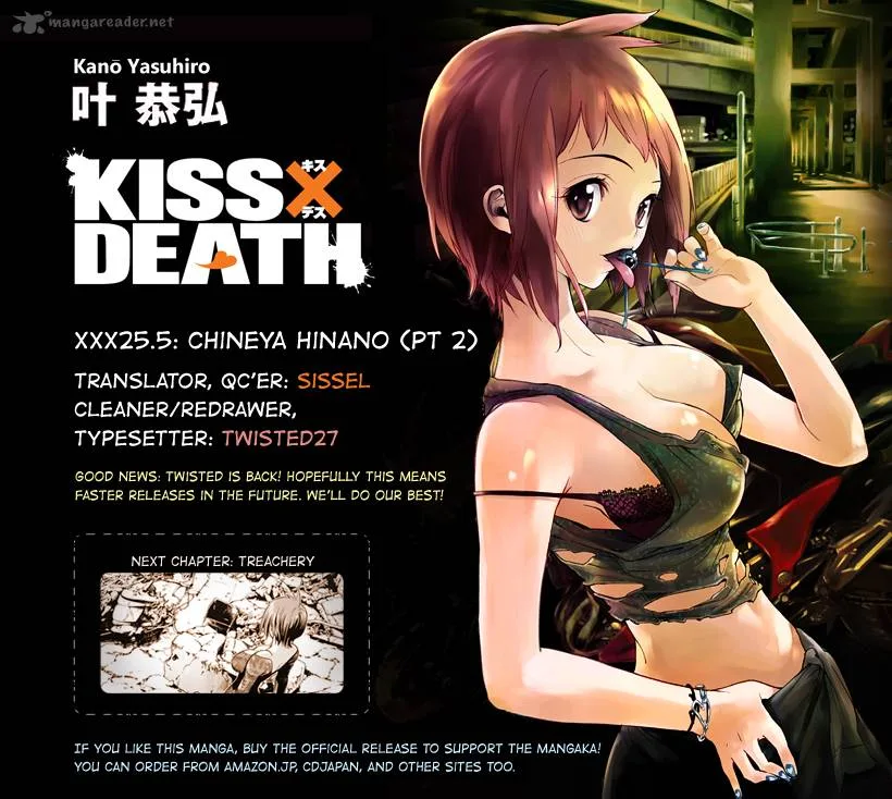 KISS×DEATH Chapter 25 page 19