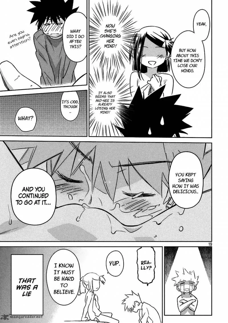 KissxSis Chapter 103 page 20