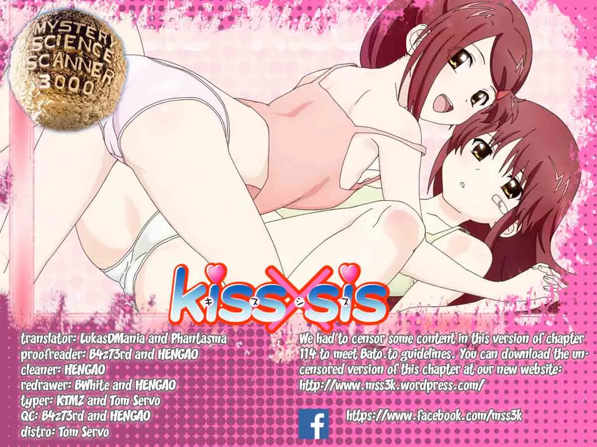 KissxSis Chapter 114 page 1