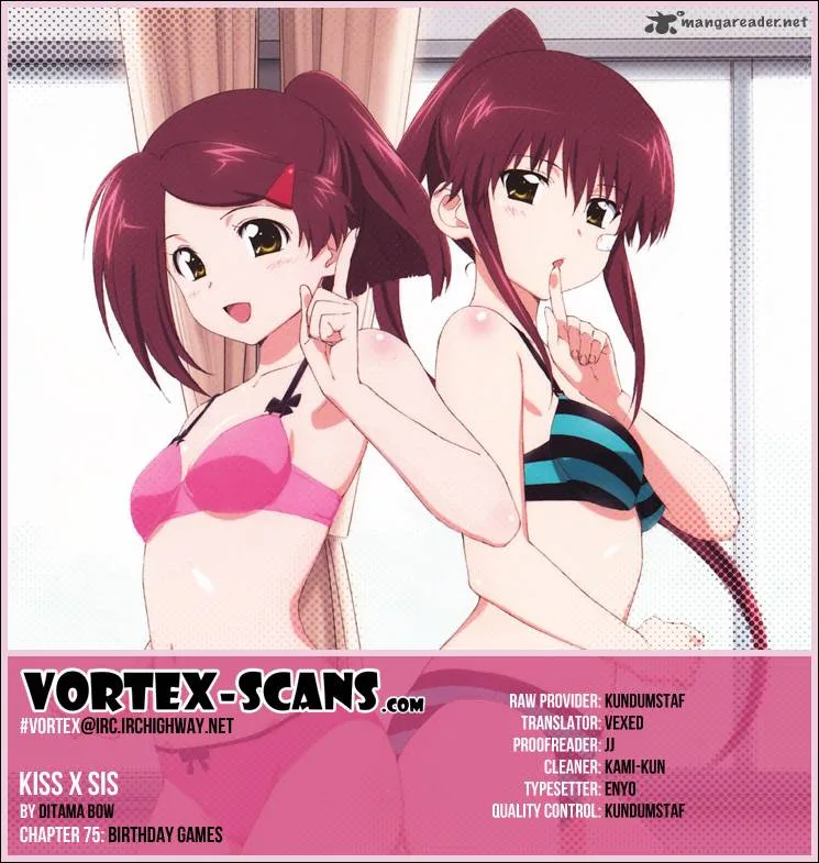 KissxSis Chapter 75 page 1