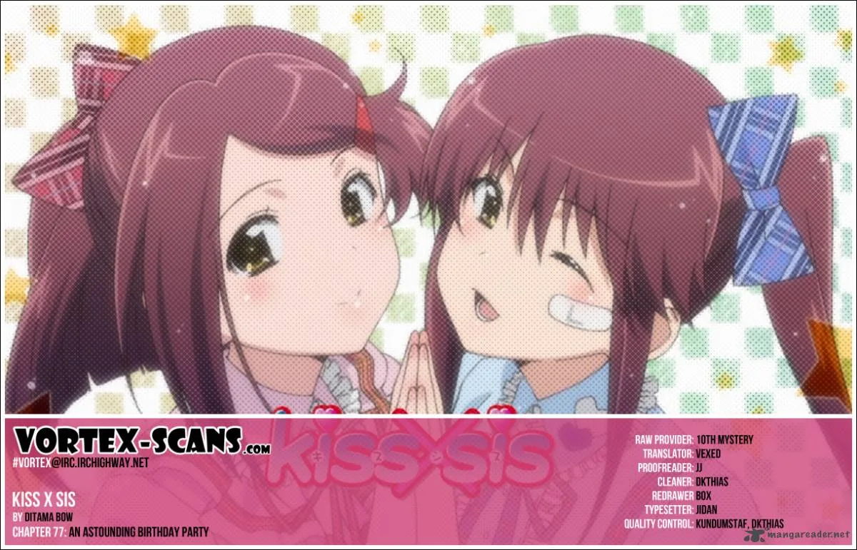 KissxSis Chapter 77 page 1
