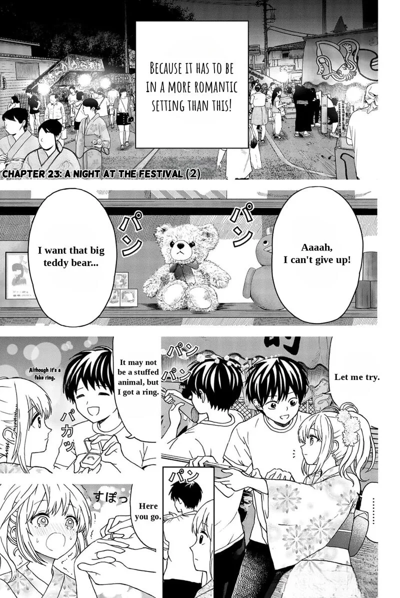 Kisu Shite Kurenakya Shinjau Chapter 23 page 1