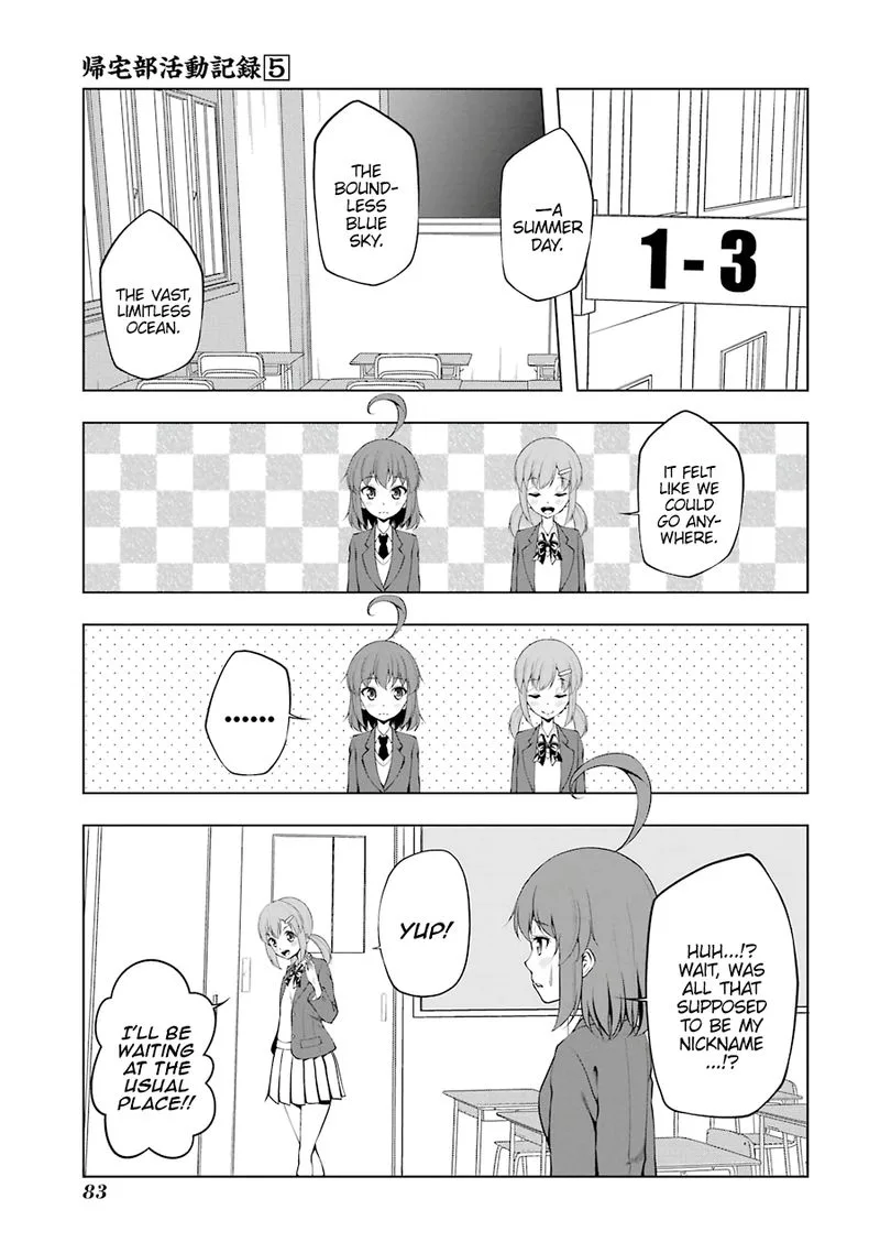 Kitakubu Katsudou Kiroku Chapter 60 page 1