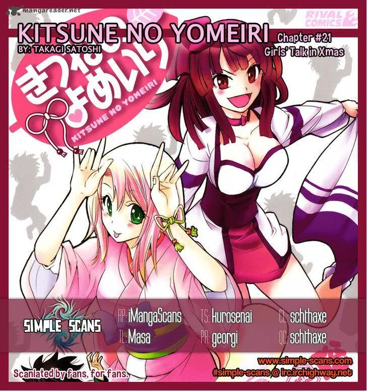 Kitsune no Yomeiri Chapter 21 page 1