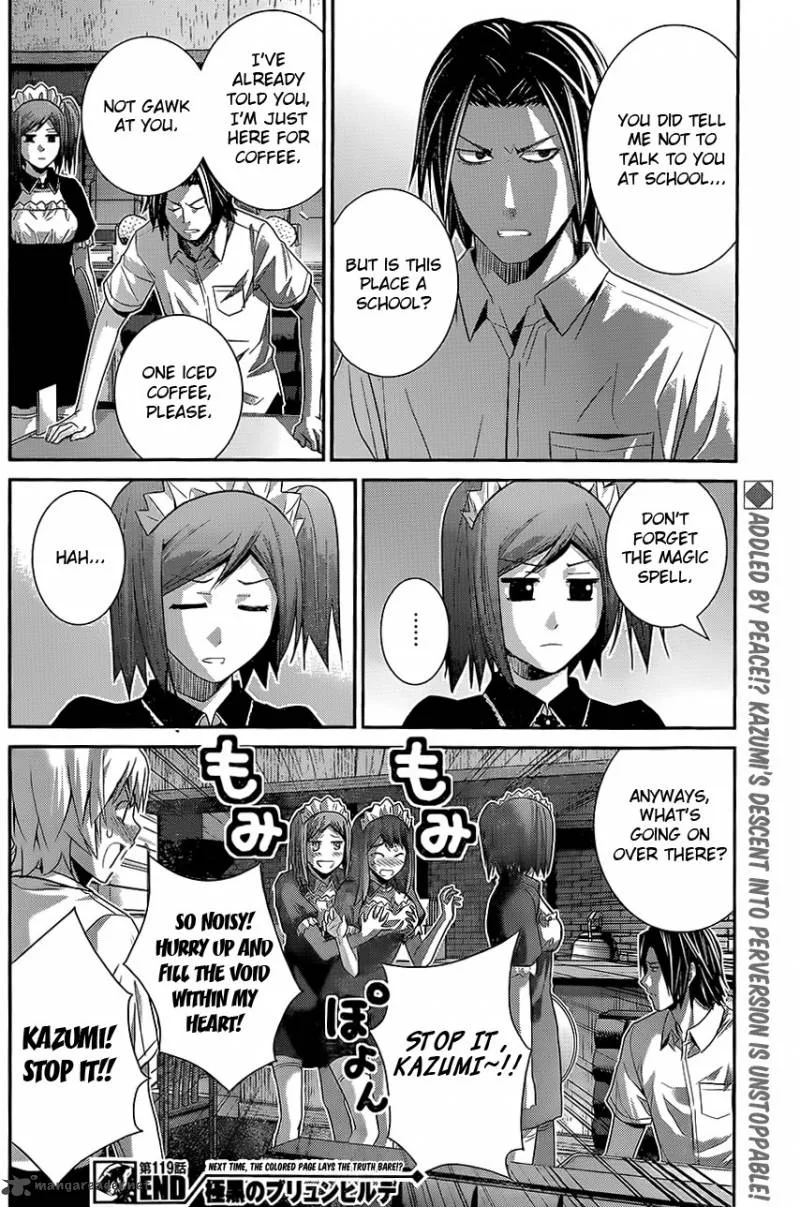 Kiwaguro no Brynhildr Chapter 119 page 18