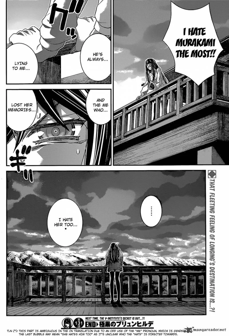 Kiwaguro no Brynhildr Chapter 131 page 18