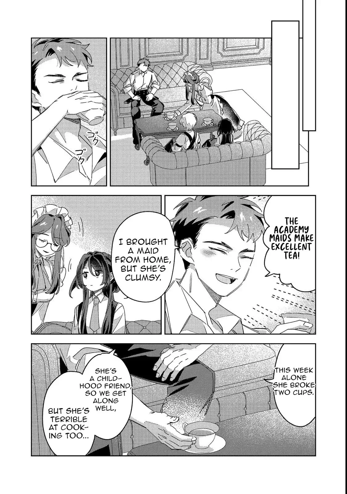Kizoku Gakuen no Fubunritsu Chapter 2 page 10