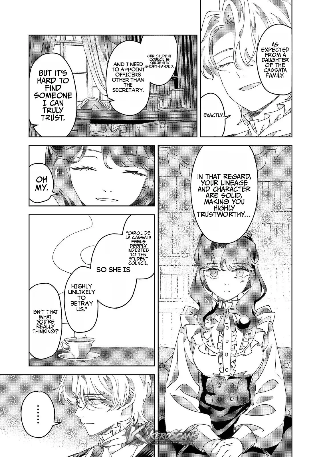 Kizoku Gakuen no Fubunritsu Chapter 4.1 page 3