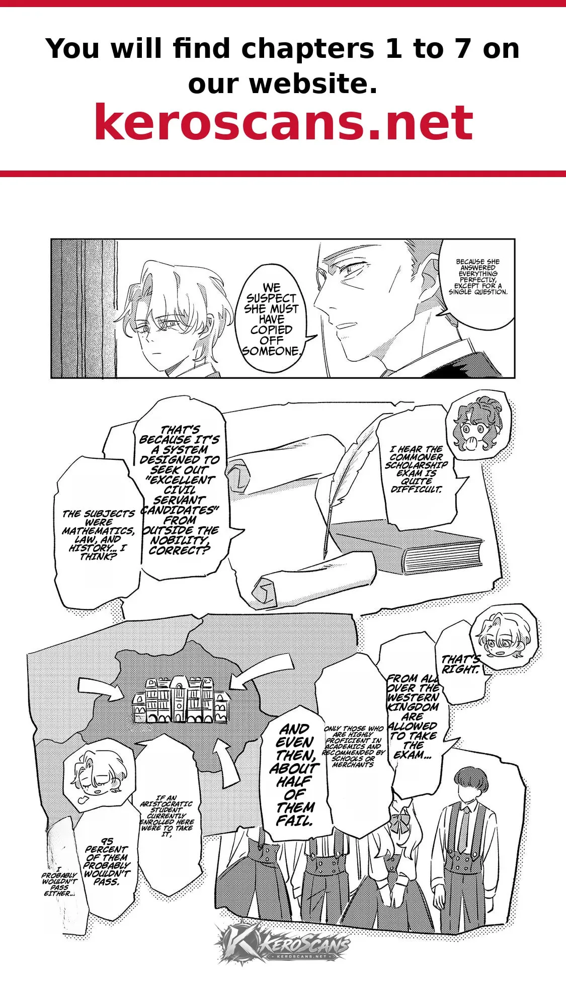 Kizoku Gakuen no Fubunritsu Chapter 4.2 page 1