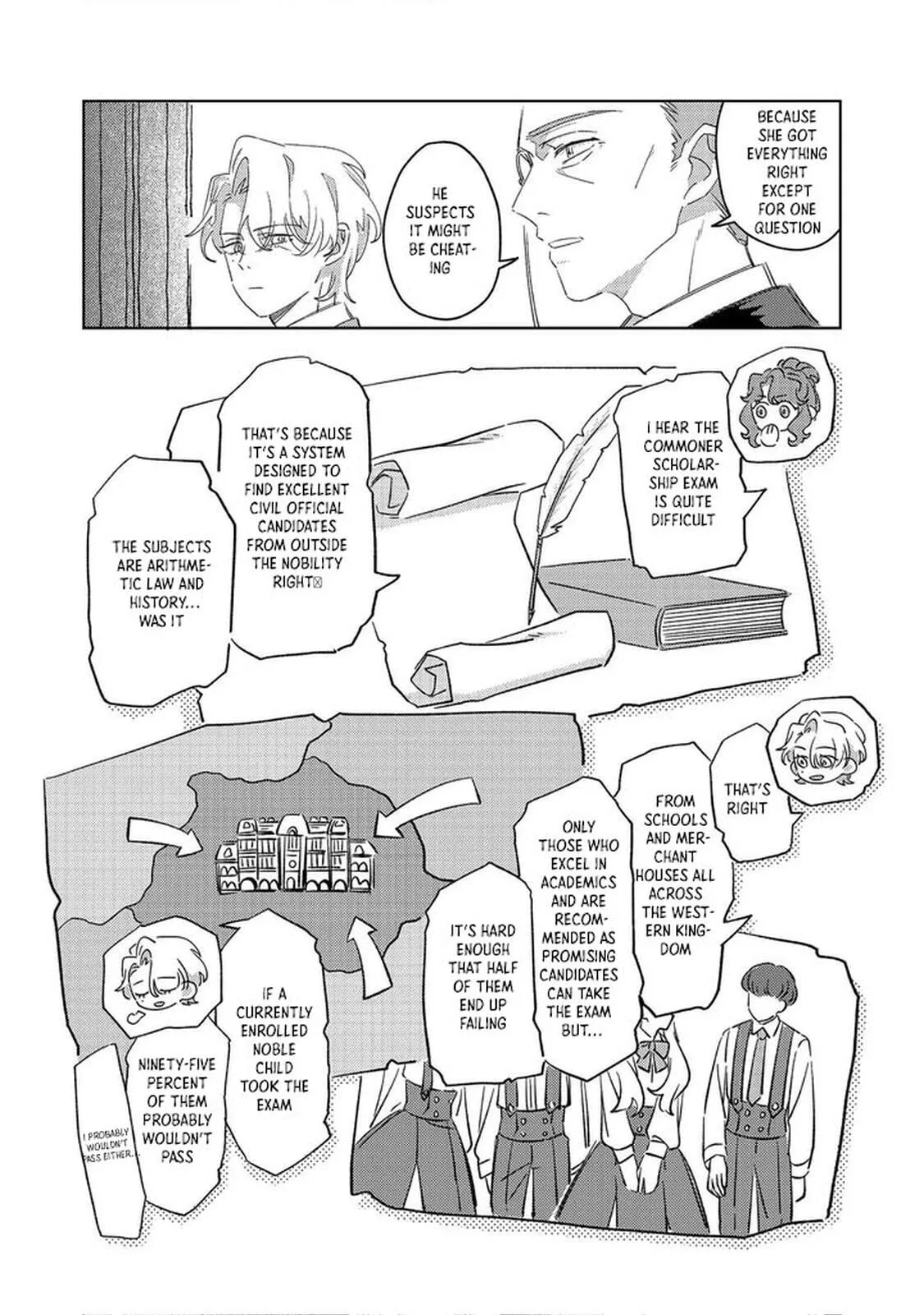 Kizoku Gakuen no Fubunritsu Chapter 4 page 13