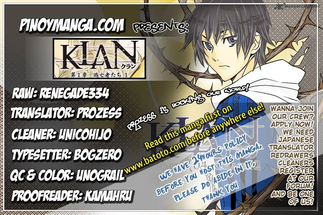 Klan Chapter 4 page 1