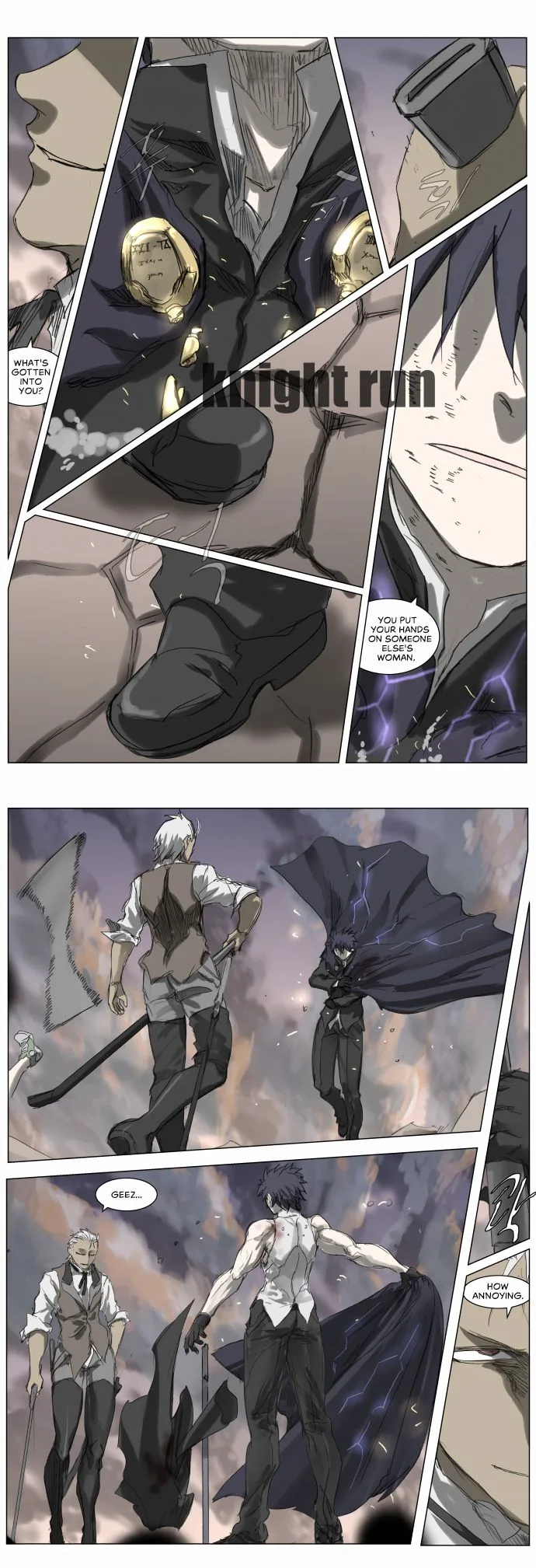 Knight Run Chapter 202 page 8