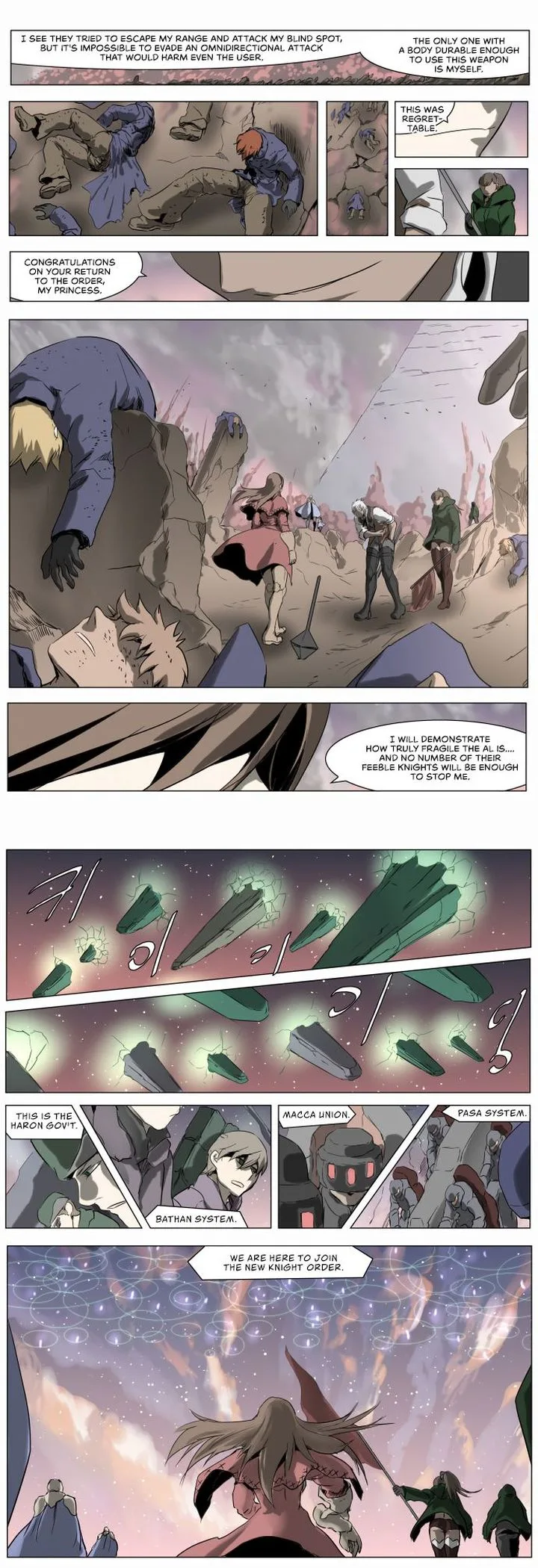 Knight Run Chapter 214 page 21