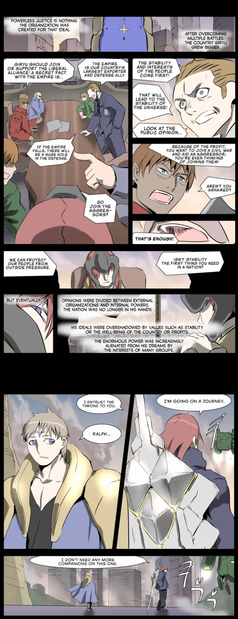 Knight Run Chapter 240 page 8