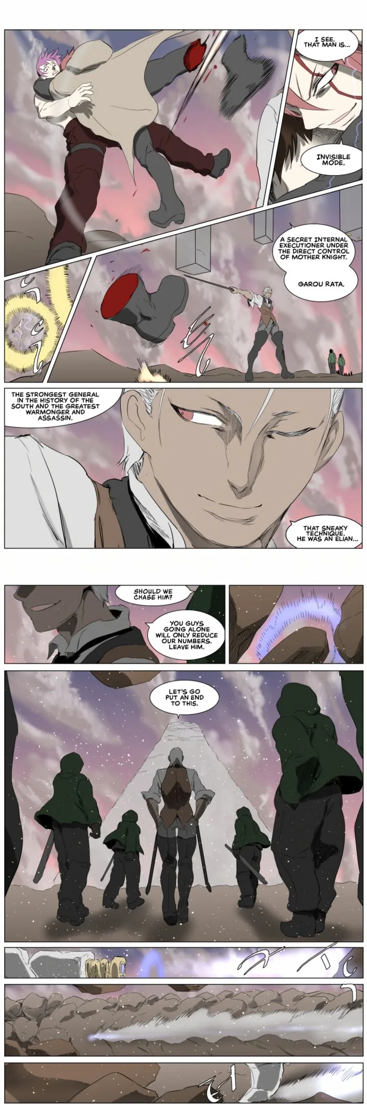 Knight Run Chapter 254 page 9