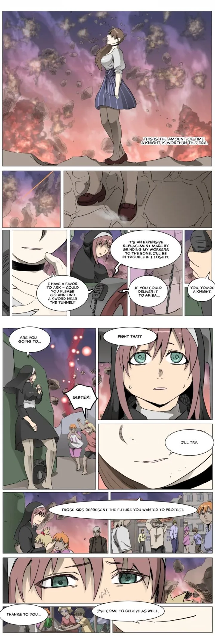Knight Run Chapter 286 page 10