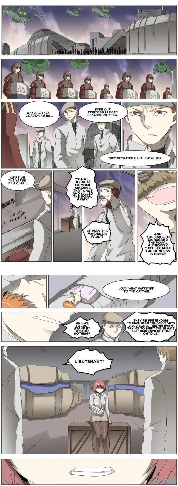Knight Run Chapter 296 page 11