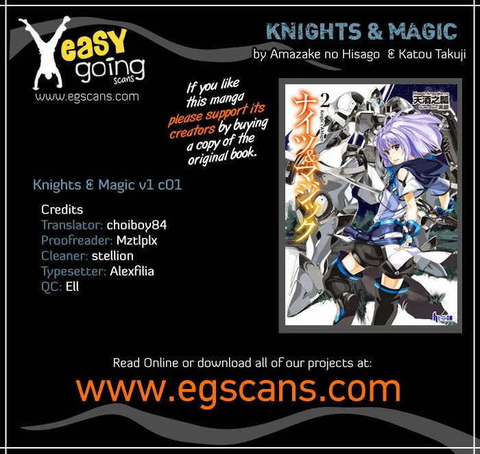 Knights & Magic Chapter 1 page 1