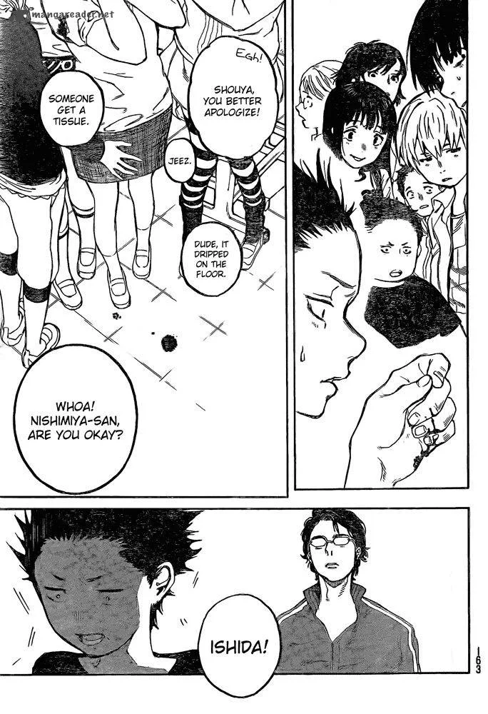 Koe no Katachi Chapter 1 page 22