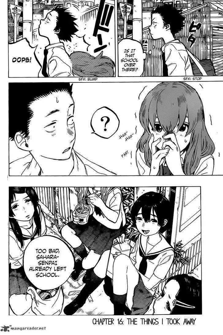 Koe no Katachi Chapter 16 page 3