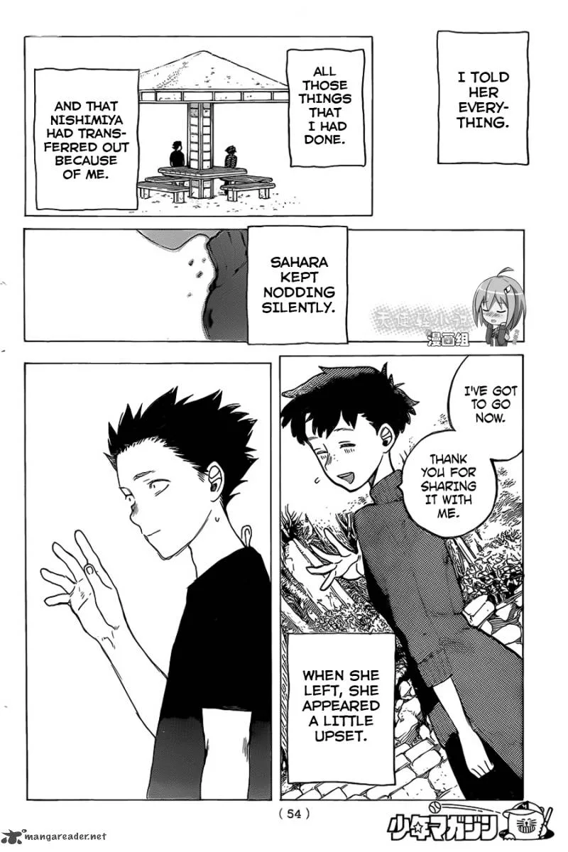 Koe no Katachi Chapter 17 page 18
