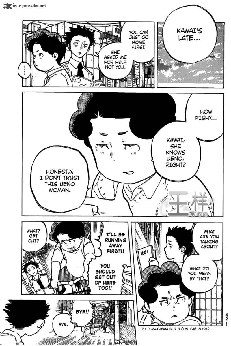 Koe no Katachi Chapter 20 page 13
