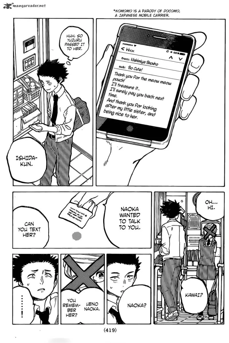 Koe no Katachi Chapter 20 page 11