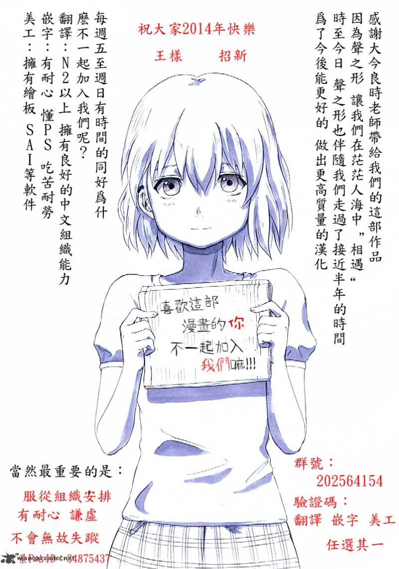 Koe no Katachi Chapter 20 page 21