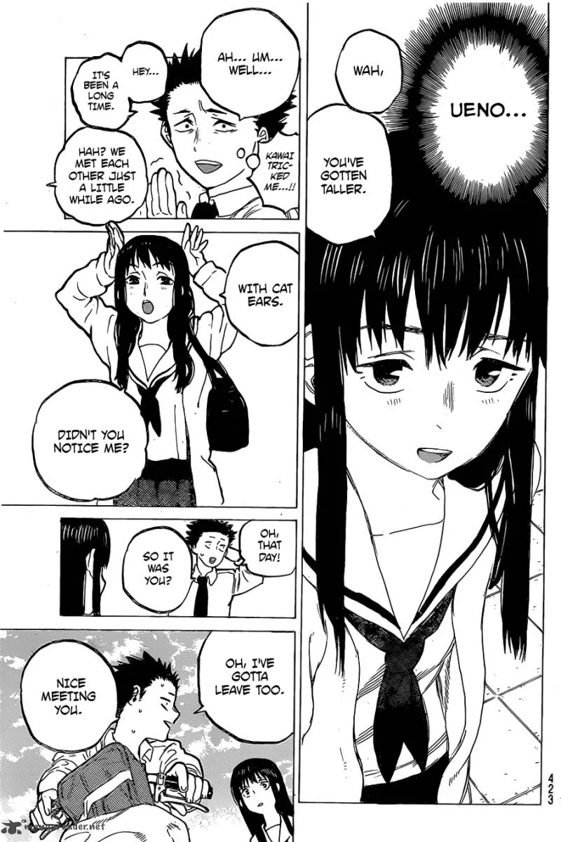 Koe no Katachi Chapter 20 page 15