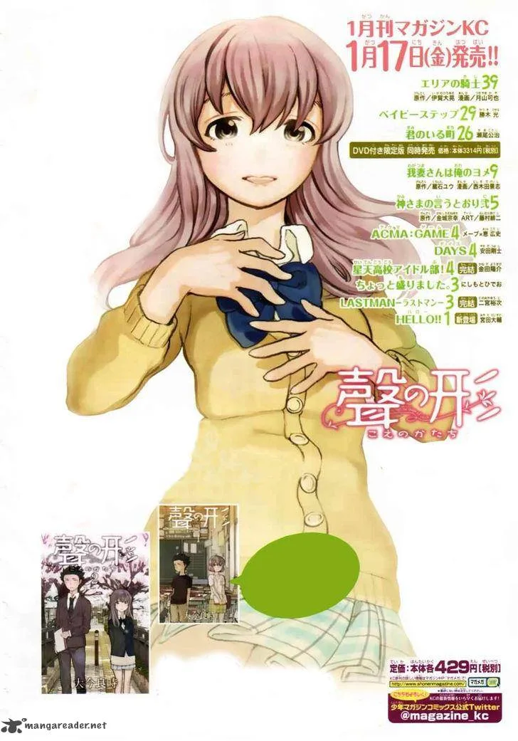 Koe no Katachi Chapter 21 page 2