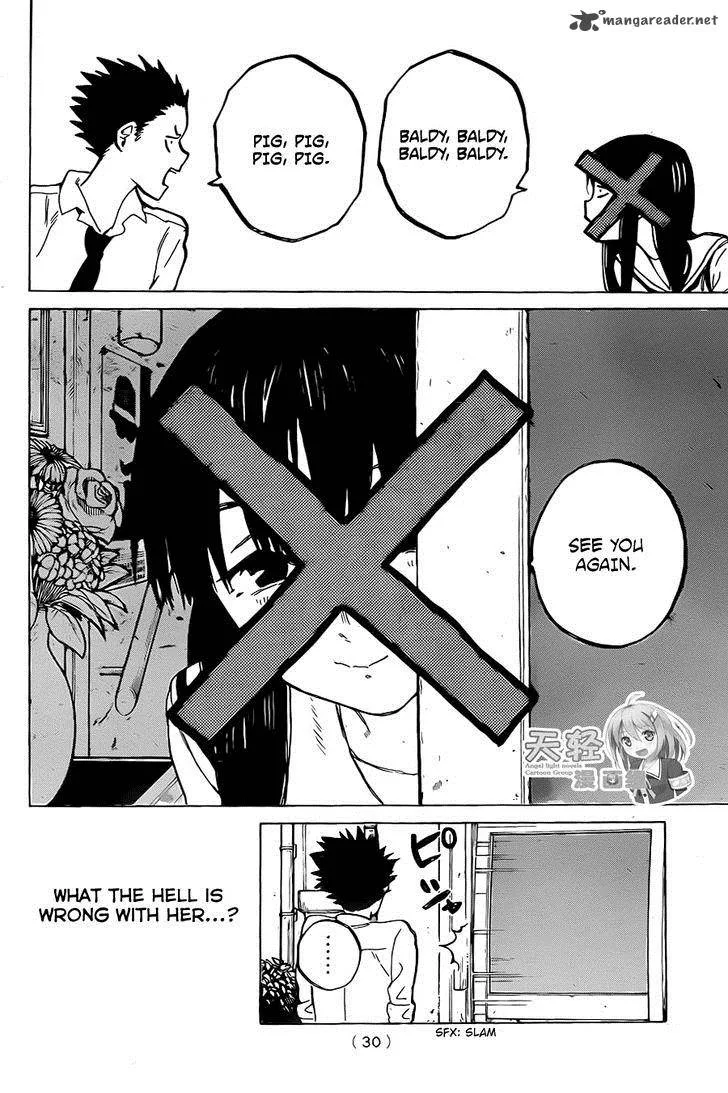 Koe no Katachi Chapter 21 page 22