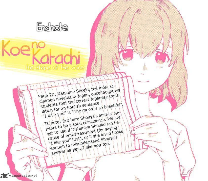 Koe no Katachi Chapter 23 page 20