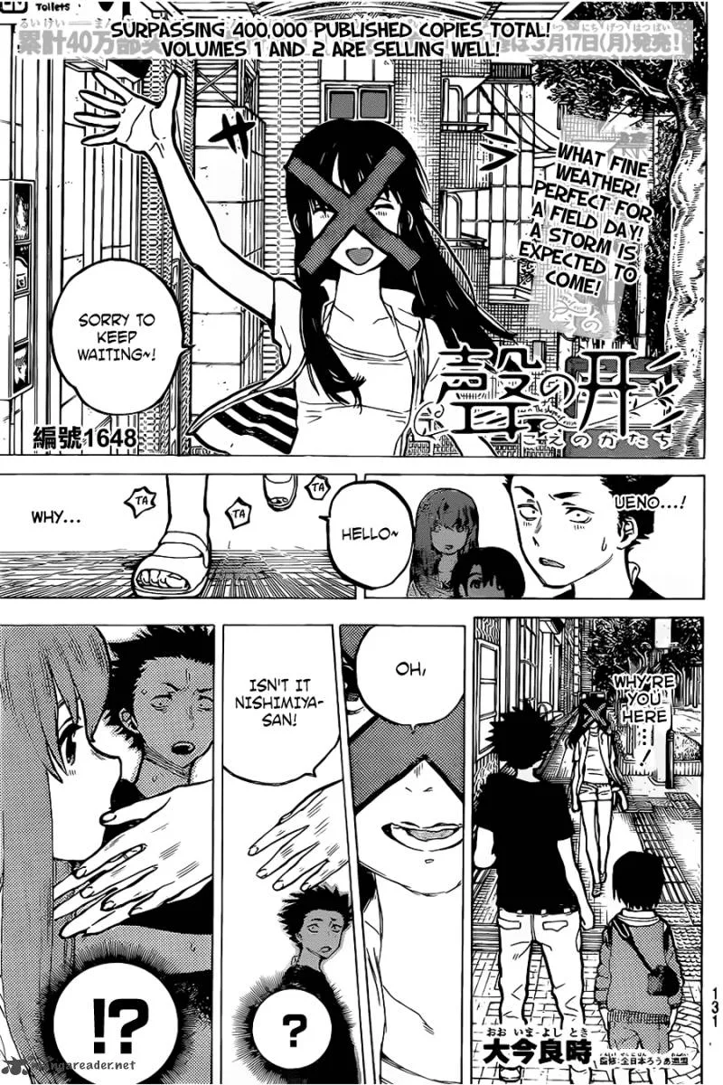 Koe no Katachi Chapter 25 page 1