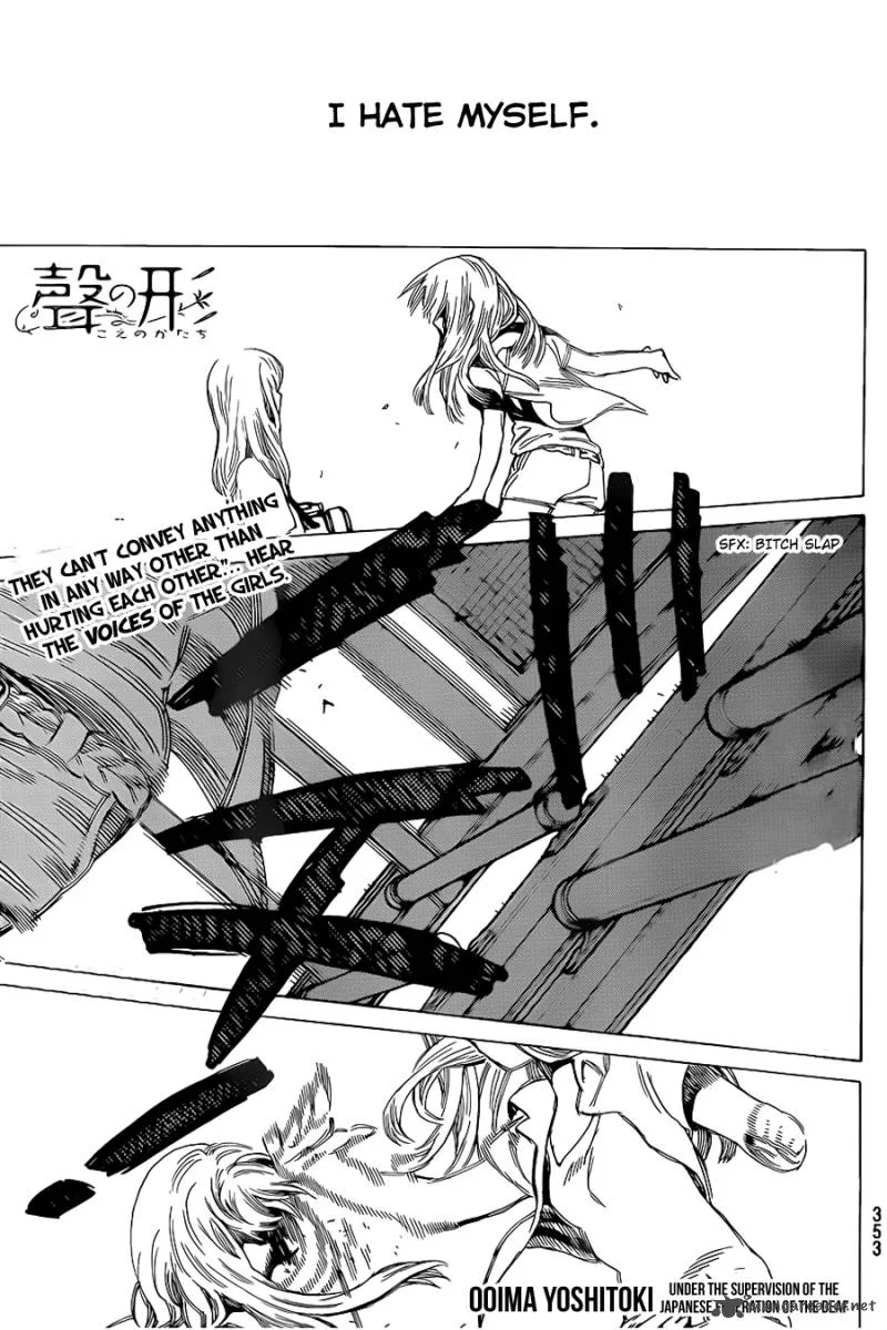 Koe no Katachi Chapter 28 page 1