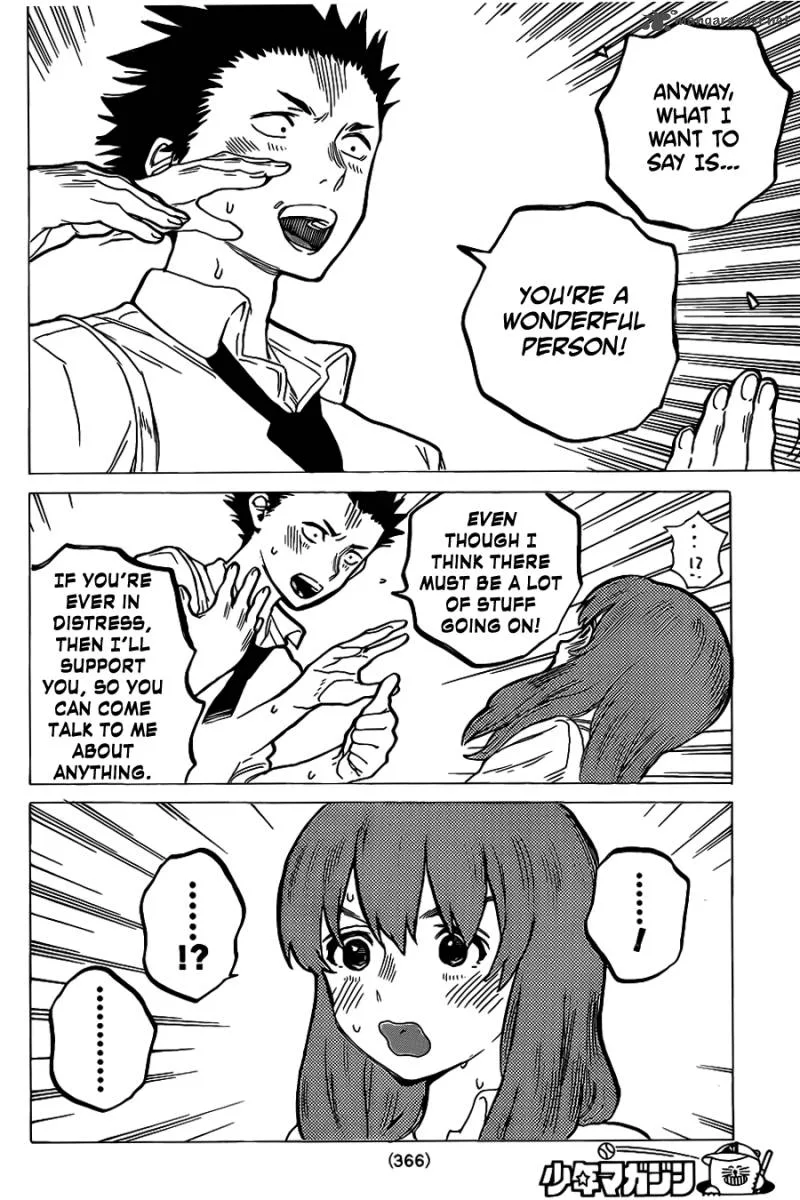 Koe no Katachi Chapter 28 page 14