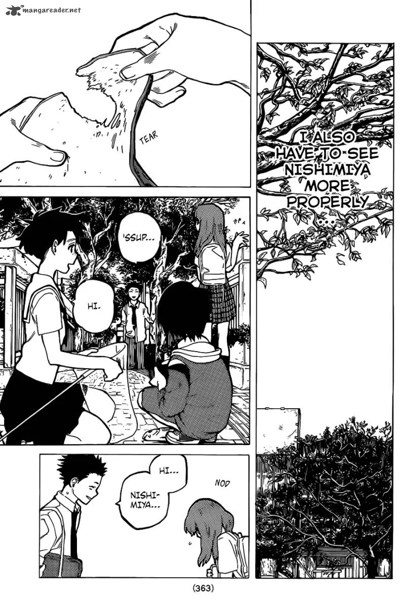 Koe no Katachi Chapter 28 page 11