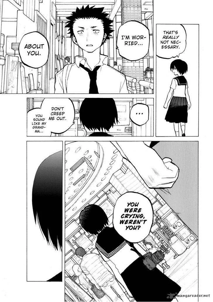 Koe no Katachi Chapter 30 page 17
