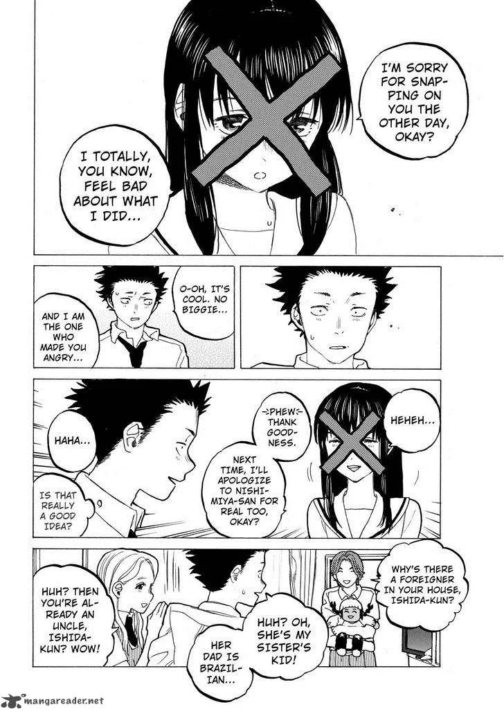 Koe no Katachi Chapter 33 page 10
