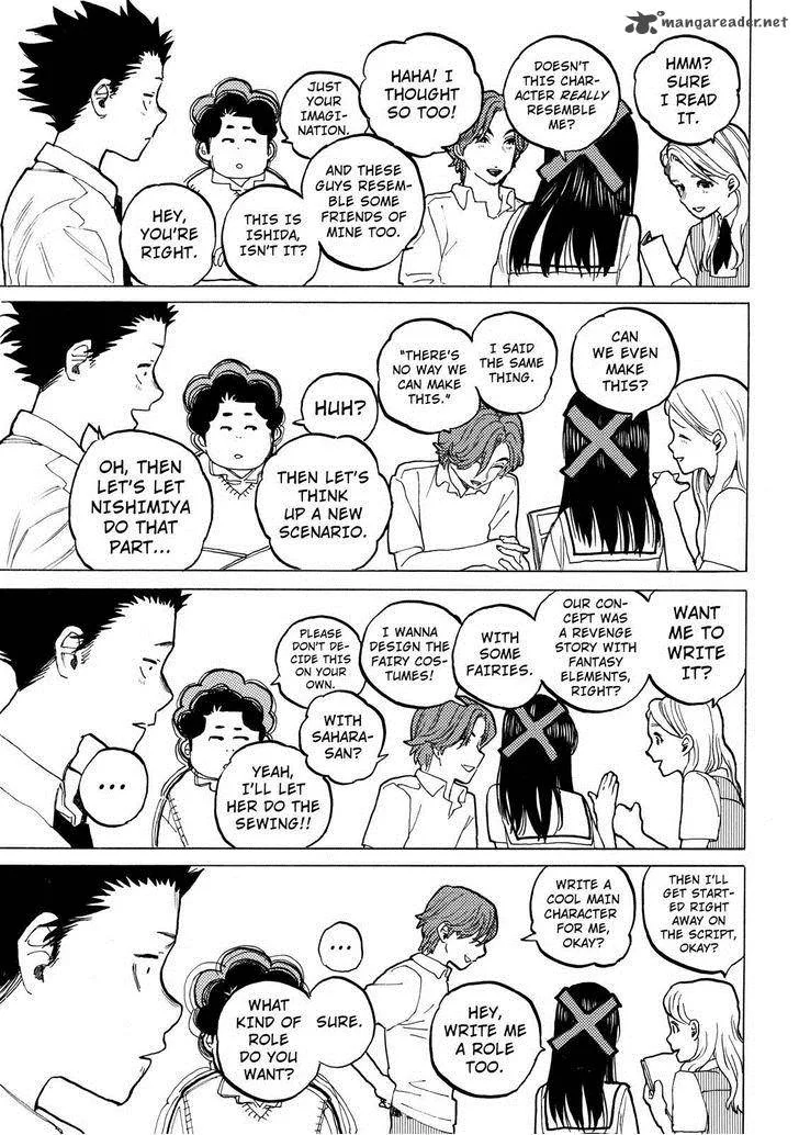 Koe no Katachi Chapter 33 page 13
