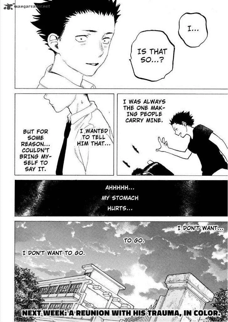 Koe no Katachi Chapter 34 page 21