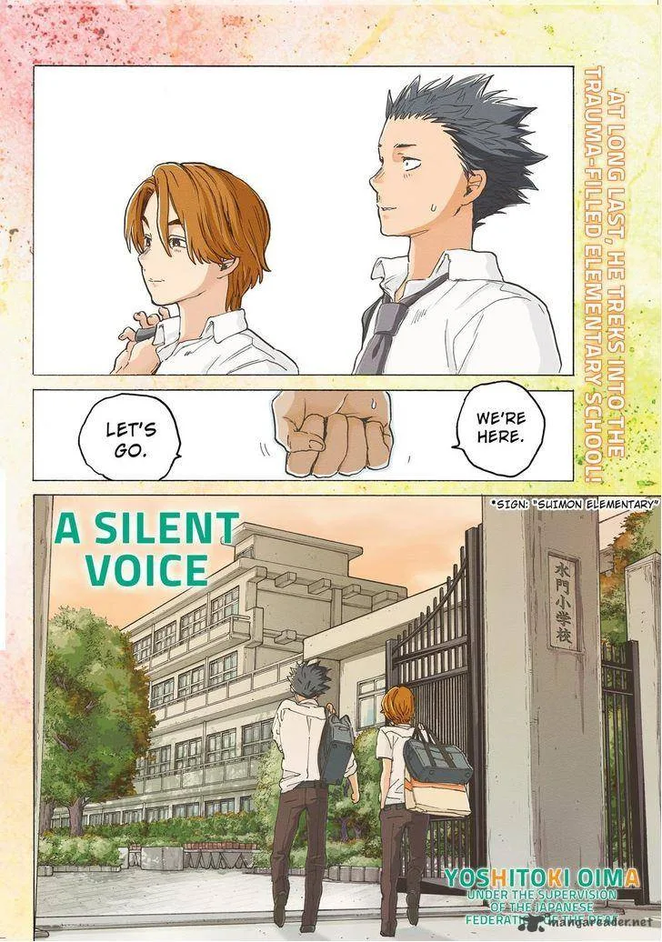 Koe no Katachi Chapter 35 page 1