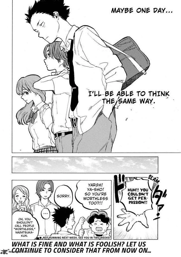 Koe no Katachi Chapter 35 page 21