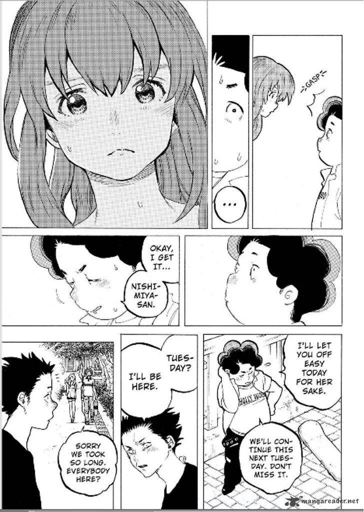 Koe no Katachi Chapter 36 page 17