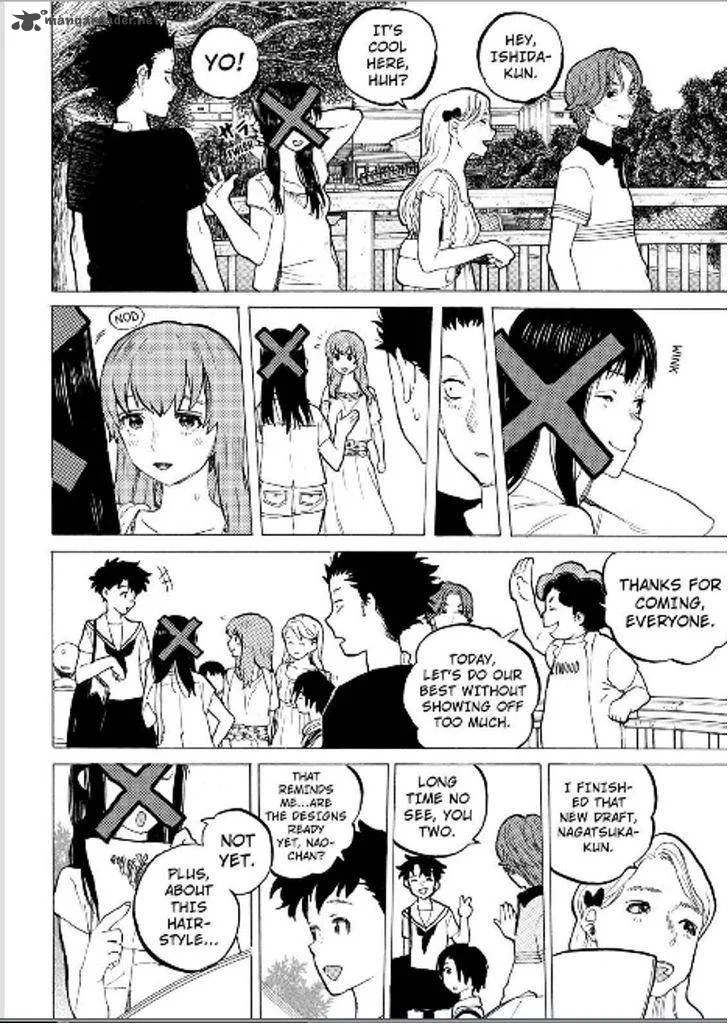 Koe no Katachi Chapter 36 page 18