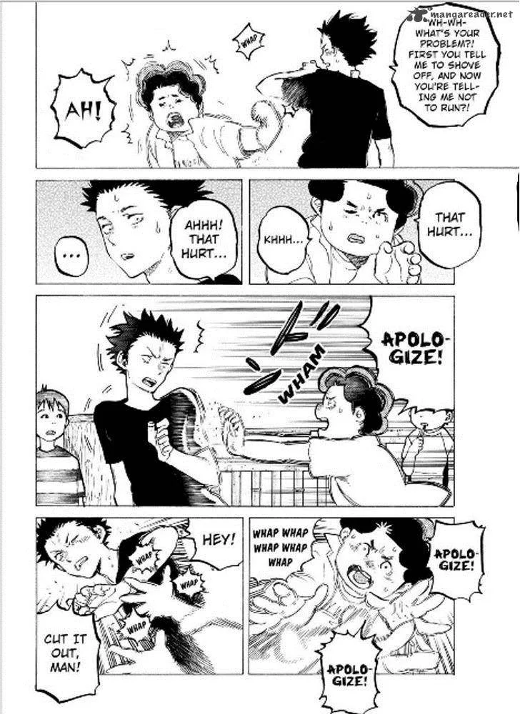 Koe no Katachi Chapter 36 page 14