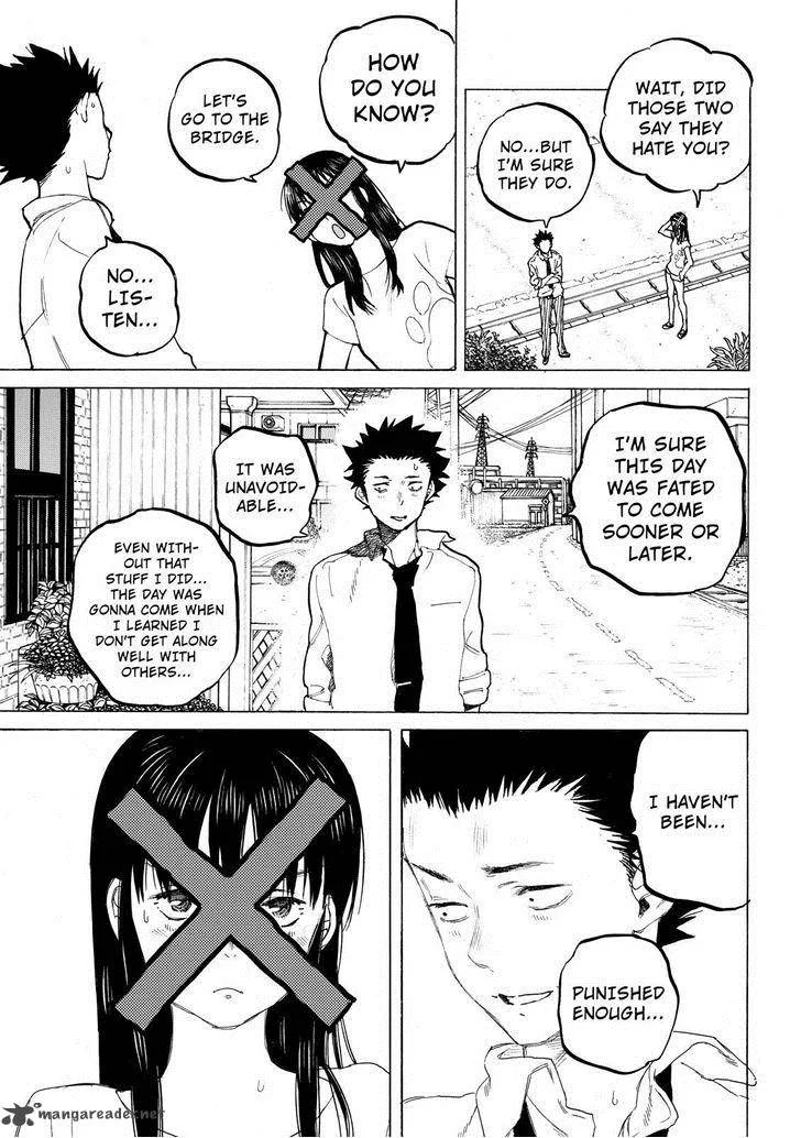 Koe no Katachi Chapter 38 page 15