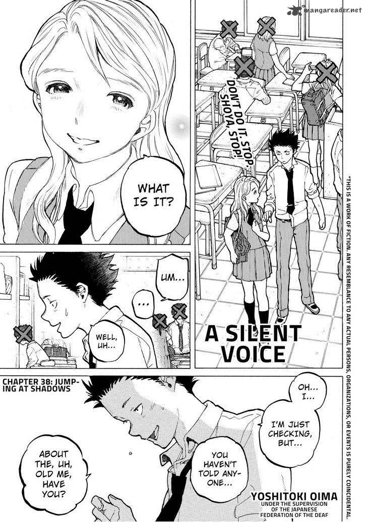 Koe no Katachi Chapter 38 page 1