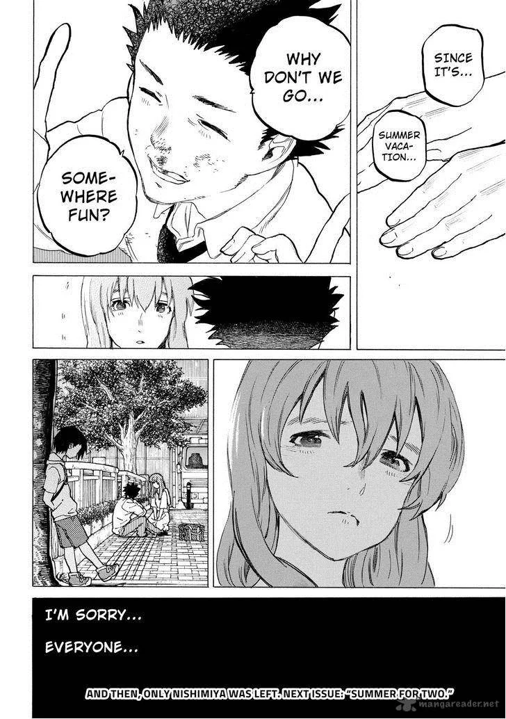 Koe no Katachi Chapter 39 page 18