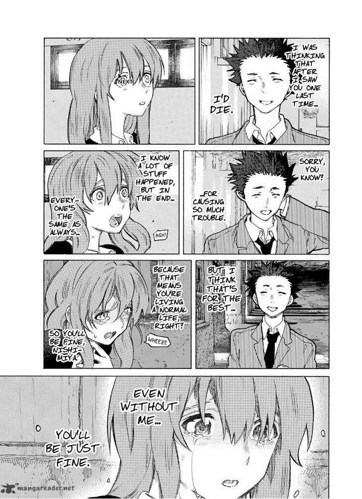 Koe no Katachi Chapter 51 page 16